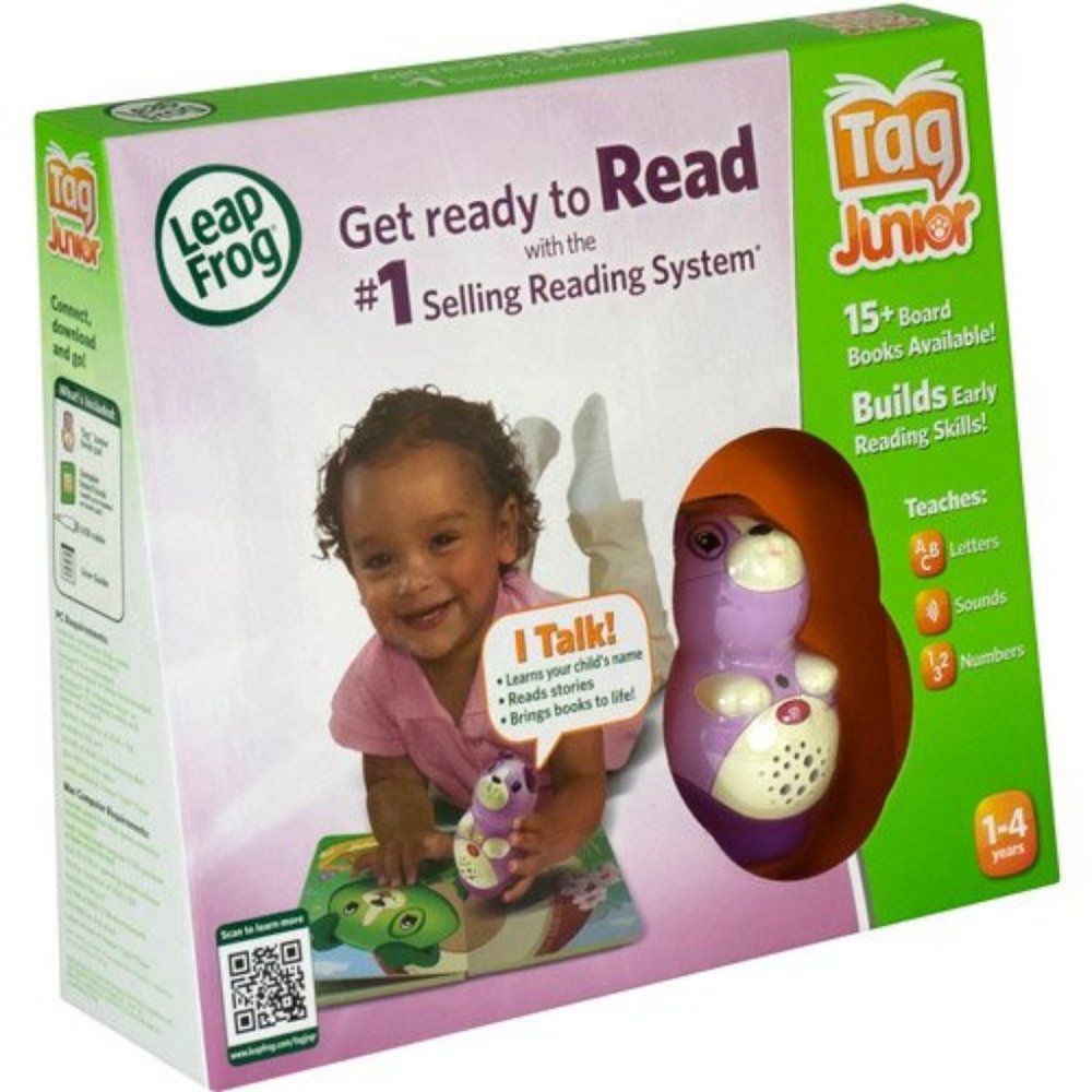 LEAPFROG LEAPREADER JUNIOR BOOK PAL READING SYSTEM VIOLET PURPLE SEALED NEW!